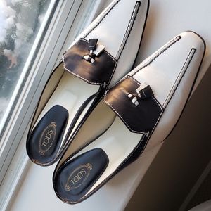 Tod's leather mules made in Italy